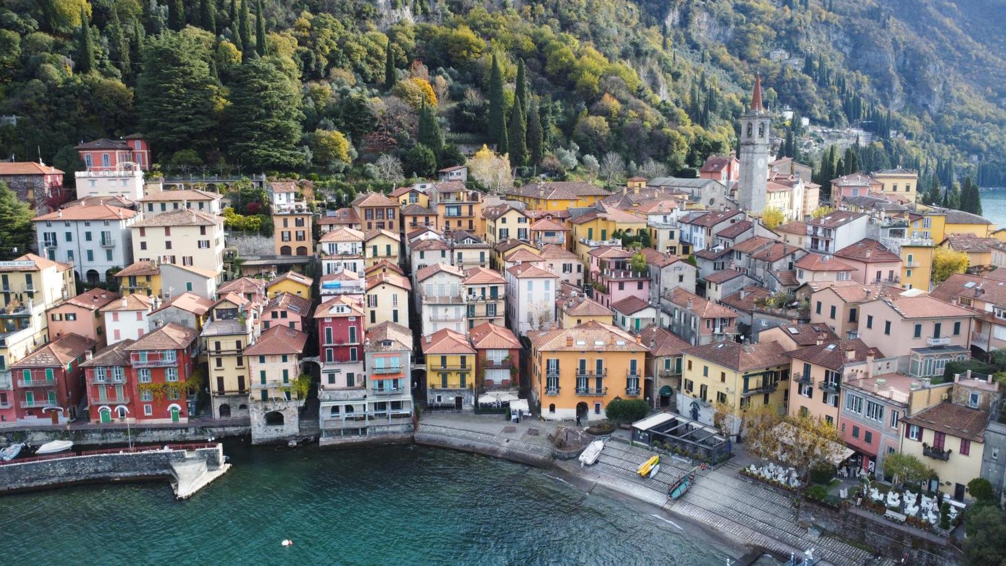 Villa Central Varenna Bagian luar foto