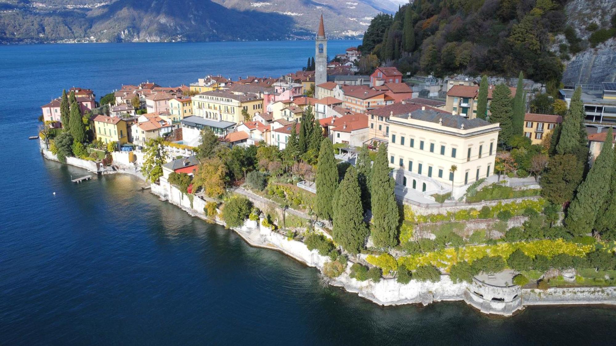 Villa Central Varenna Bagian luar foto