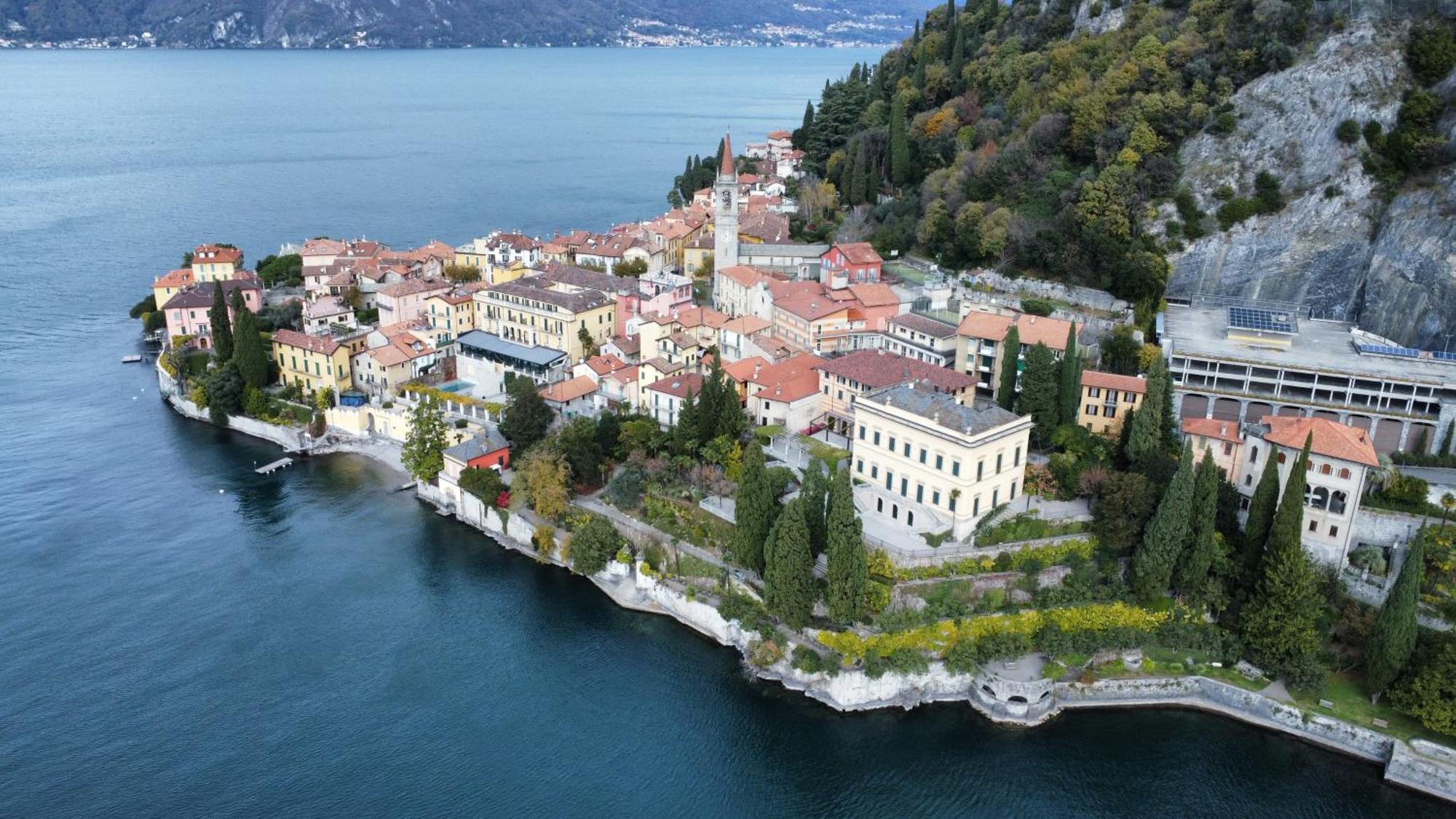 Villa Central Varenna Bagian luar foto