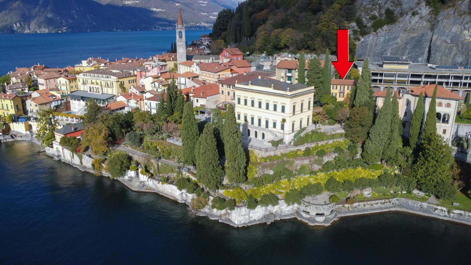 Villa Central Varenna Bagian luar foto