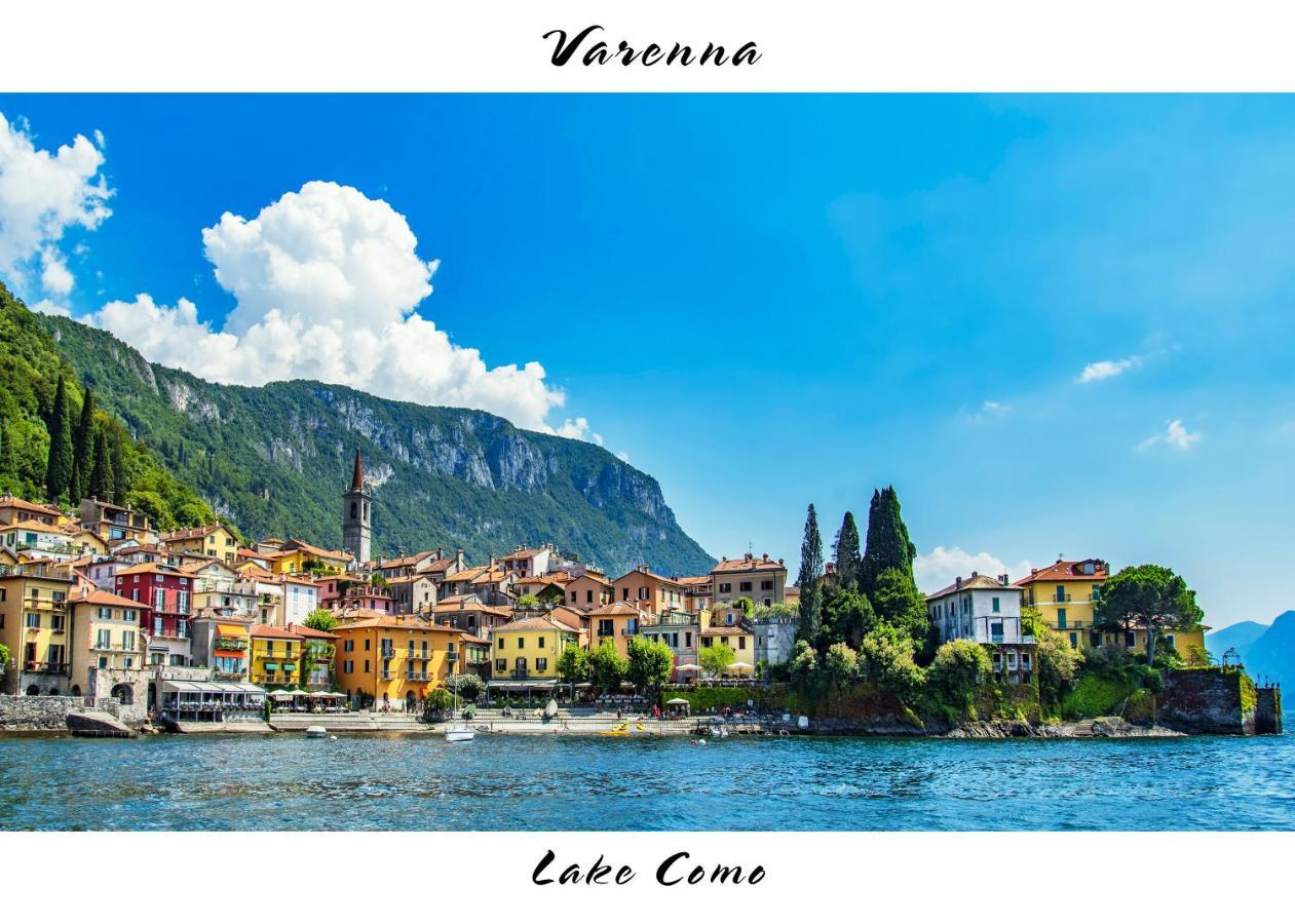 Villa Central Varenna Bagian luar foto